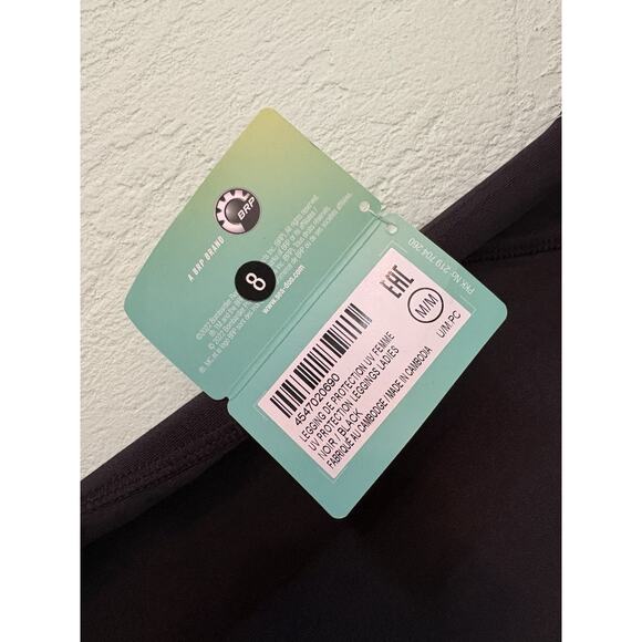 Sea Doo Women’s Med Black Design UV +50 Protection Sport Leggings Quick Dry NWT - Picture 3 of 5